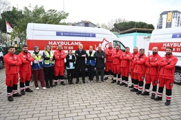 Bursa Büyükşehir'den can dostlarımız için özel ambulans 