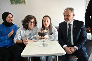 Bursa Büyükşehir'den çölyak hastalarına doğum günü sürprizi