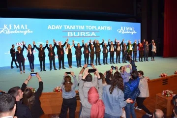 Bursa CHP milletvekili adaylarını tanıttı 
