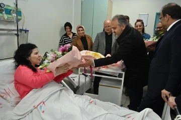 Bursa'da 2023'ün ilk bebeği 