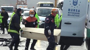 Bursa'da 4 kişinin öldüğü ve 7 kişinin yaralandığı kazada kimlikler belli oldu
