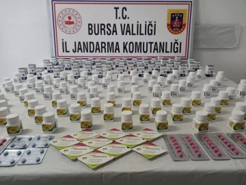 Bursa'da 'Cinsel güç artıcı ilaç' operasyonu 