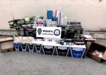 Bursa Mudanya'da kaçak sigara ve tütün ticaretine geçit yok