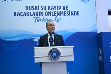 Bursa'da kayıp-kaçak su oranı Avrupa standartlarında 
