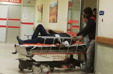Bursa'da taşeron işçi ilk iş gününde hastanelik oldu 