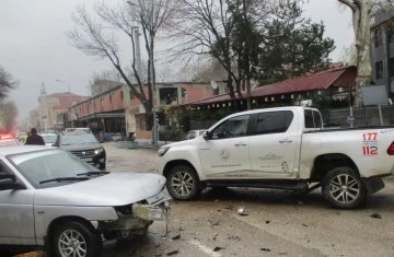 Bursa'da trafik kazası: 1 yaralı 