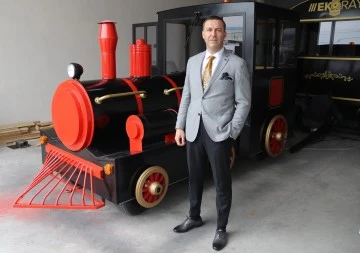Bursa'dan tüm dünyaya ihraç edilen nostaljik trenler