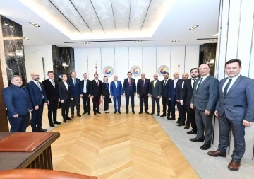 Bursa iş dünyasının sorunları TOBB Başkanı Hisarcıklıoğlu’na iletildi