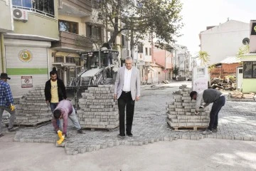 Bursa Karacabey'de üst yapı çalışmaları hızlandı 