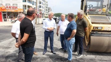 Bursa Nilüfer’de asfalt seferberliği devam ediyor