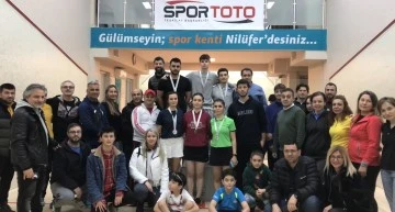 Bursa Nilüfer’de Squash Şampiyonası heyecanı