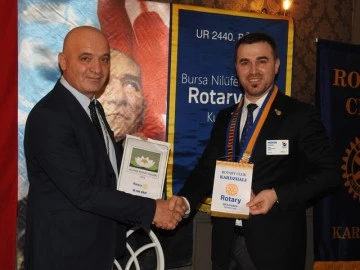 Bursa Nilüfer ve Bulgaristan Kırcaali Rotary Kulüpleri arasında kardeşlik protokolü 