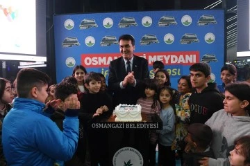Bursa Osmangazi'de yetim çocuklar kardeşlik sofrasında buluştu