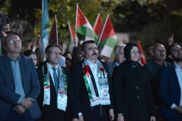 Bursa Yıldırım Belediyesi'nden Filistin Dayanışma Gecesi 
