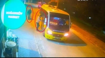 Bursa ziynet eşyası çalan hırsızlar halk otobüsü ile kaçtı 