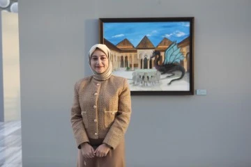 Bursalı ressam Ayşenur Bağlı'dan 'Berceste' sergisi