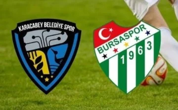 Bursaspor Karacabey B.Spor'la karşılaşıyor