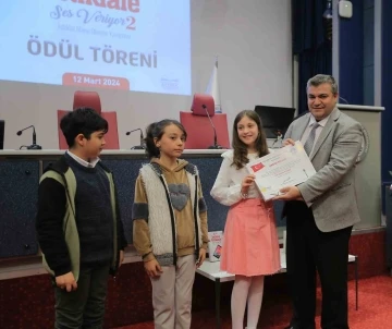 Büyükşehir’in İstiklal Marşı Okuma Yarışması ödül töreni gerçekleştirildi

