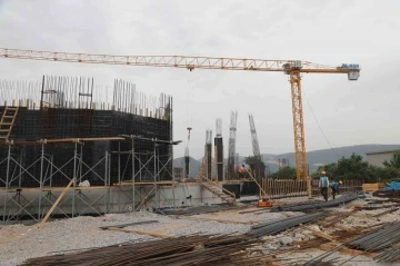 Büyükşehir Milas Kültür Merkezi yapımına devam ediyor
