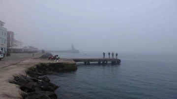 Çanakkale’de sis etkili olmaya devam ediyor
