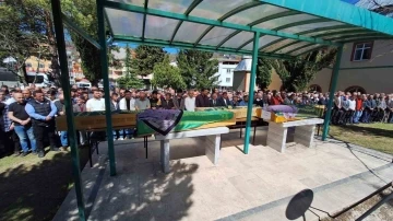 Çankırı’daki kazada hayatını kaybedenler Ordu’da toprağa verildi
