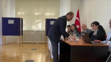 Çekya’da Türkiye’deki Cumhurbaşkanı ve Milletvekili Seçimleri için oy verme işlemi başladı