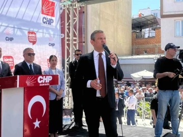 CHP Genel Başkanı Özel memleketi Manisa’nın Sarıgöl ilçesinde halka seslendi: “Kimse istiyor diye kimseyle kavga etmem"
