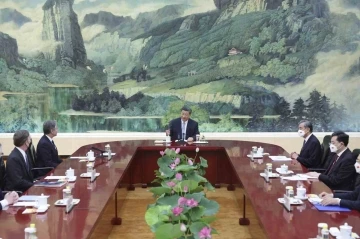 Çin Devlet Başkanı Xi, ABD Dışişleri Bakanı Blinken ile görüştü
