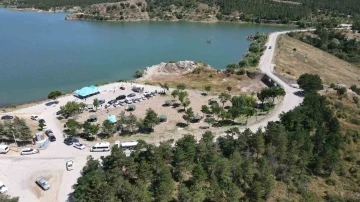 Çomar Barajı’nın çevresine mesire alanı açıldı
