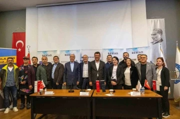 Cumhur İttifakı Bodrum Belediye Başkan Adayı Tosun, iş dünyasına projelerini anlattı
