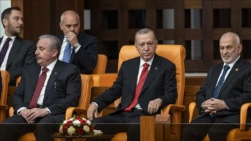 Cumhurbaşkanı Erdoğan 28. Dönem Milletvekili Ant İçme Töreni dolayısıyla TBMM'de