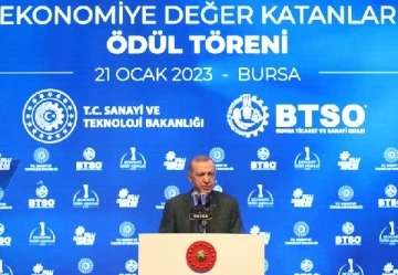Erdoğan, ekonomiye değer katanlar ödül törenine katıldı