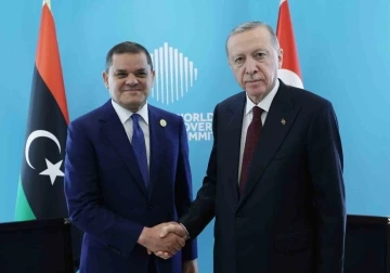 Cumhurbaşkanı Erdoğan, Dibeybe’yi kabul etti
