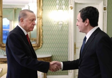 Cumhurbaşkanı Erdoğan, Kosova Başbakanı Kurti’yi kabul etti