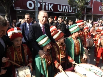 Cumhurbaşkanı Erdoğan Manisa’da
