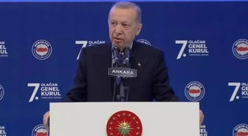 Cumhurbaşkanı Erdoğan Memur-Sen Genel Kurulu'nda konuştu
