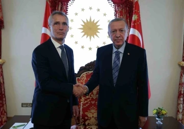 Cumhurbaşkanı Erdoğan NATO Genel Sekreteri Stoltenberg’i kabul etti
