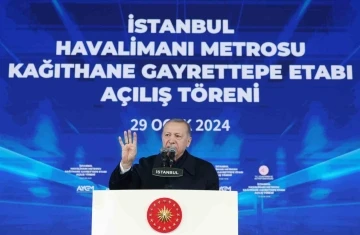 Cumhurbaşkanı Erdoğan: &quot;İstanbul’da tamamlanan raylı sistem uzunluğu 338.5 kilometreye çıkıyor&quot;
