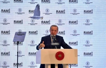Erdoğan Rami Kütüphanesi Açılış Töreni'ne katıldı