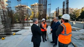 DİB Başkan Yardımcısı İşliyen, Aydın’da yapımı süren inşaatta incelemelerde bulundu
