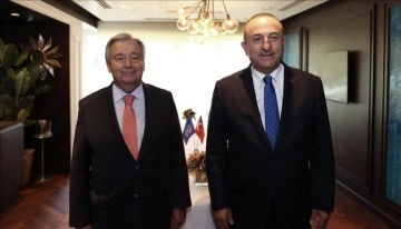 Dışişleri Bakanı Çavuşoğlu, BM Genel Sekreteri Guterres'le telefonda görüştü