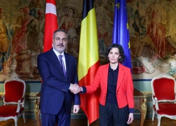 Dışişleri Bakanı Fidan, Belçika Dışişleri Bakanı Lahbib’le görüştü
