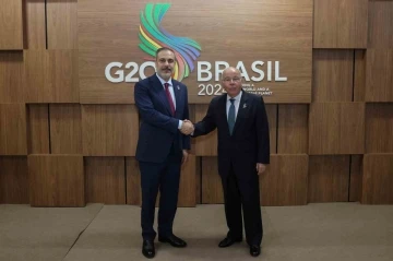 Dışişleri Bakanı Fidan, Brezilya Dışişleri Bakanı Vieira ile görüştü
