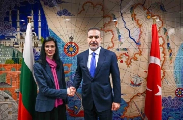 Dışişleri Bakanı Fidan, Bulgaristan Dışişleri Bakanı Gabriel ile bir araya geldi
