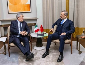 Dışişleri Bakanı Fidan, İtalya Dışişleri Bakanı Tajani ile görüştü
