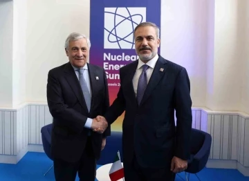 Dışişleri Bakanı Fidan, İtalyan mevkidaşı Tajani ile görüştü
