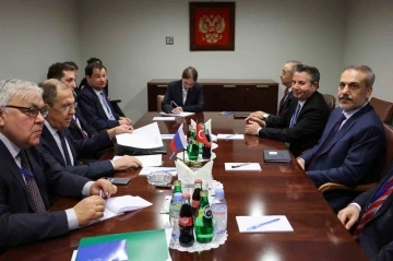 Dışişleri Bakanı Fidan, New York’ta Rusya Federasyonu Dışişleri Bakanı Sergey Lavrov ile görüştü
