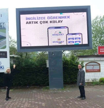 “Diyalekt&quot; ile İngilizce Zonguldak’ta her yerde

