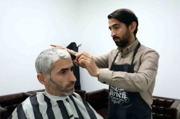 Diyarbakır’da hasta ve hasta yakınları misafirhanesinde berber hizmeti başladı
