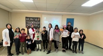 Diyarbakır’da öğrenciler Bilim ve Teknoloji Haftası’nı kutladı
